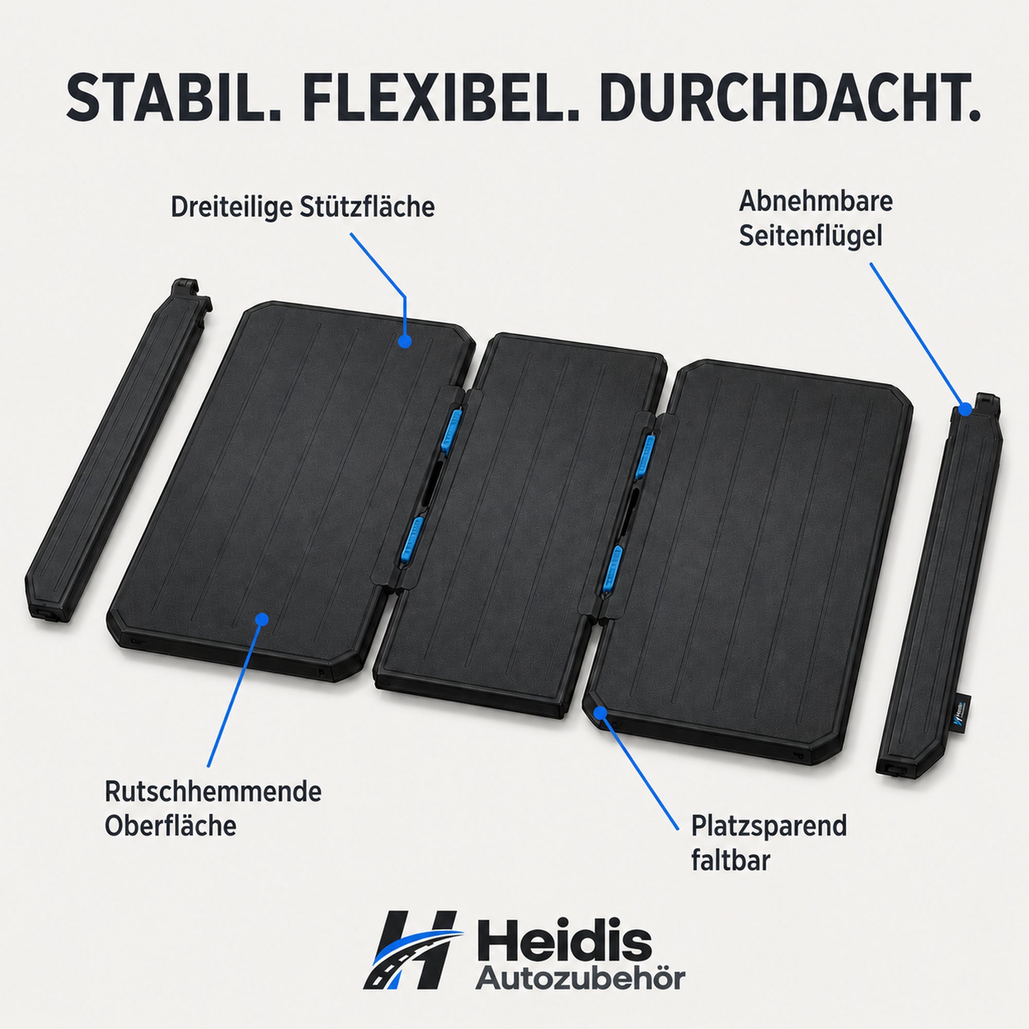 FlexBridge Hunde-Rücksitzplattform