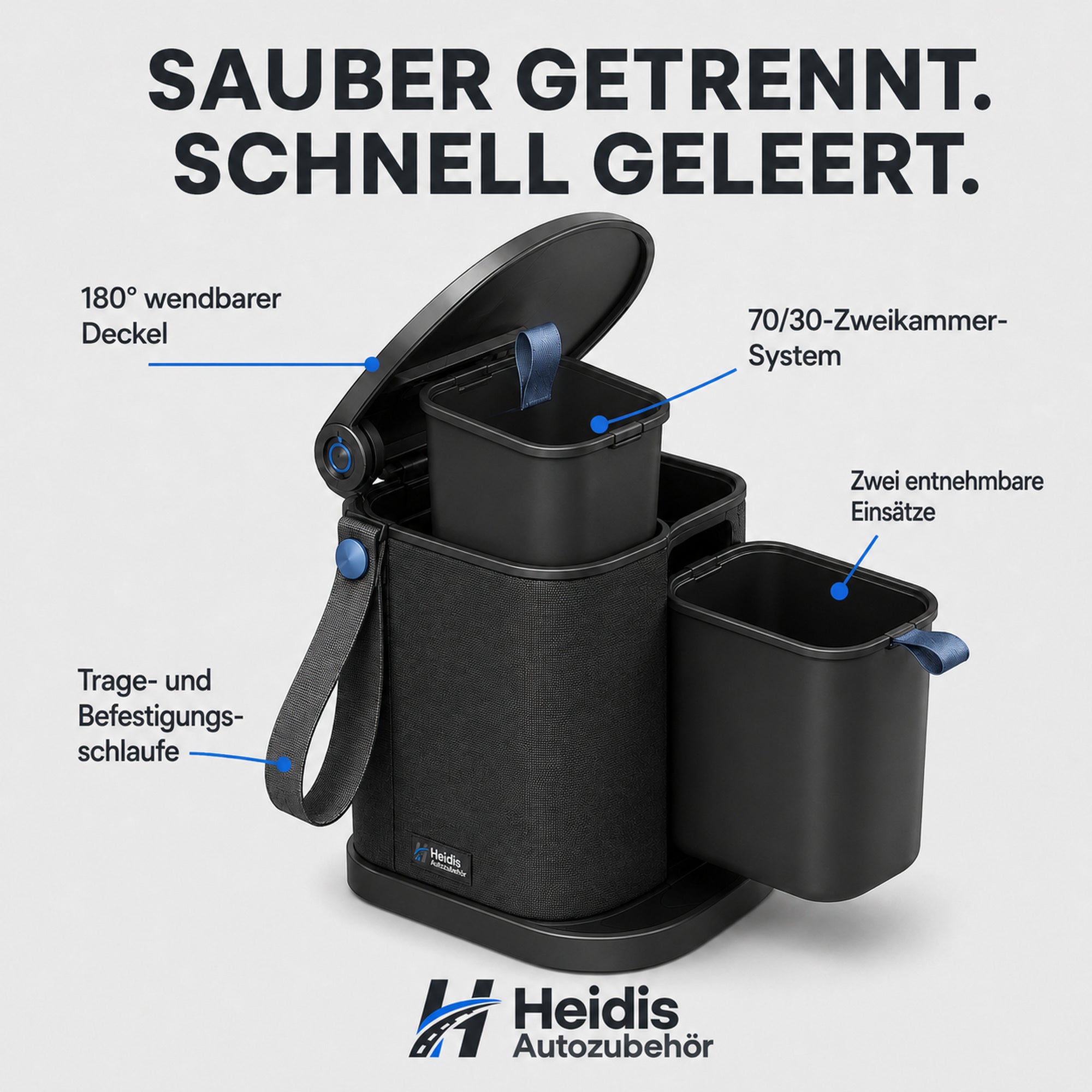 CleanFlip Auto-Abfallbehälter