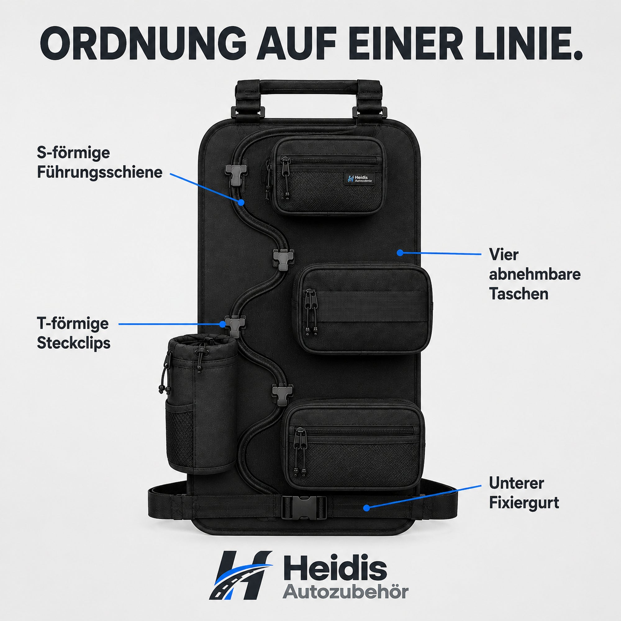 RailPocket Rücksitz-Organizer