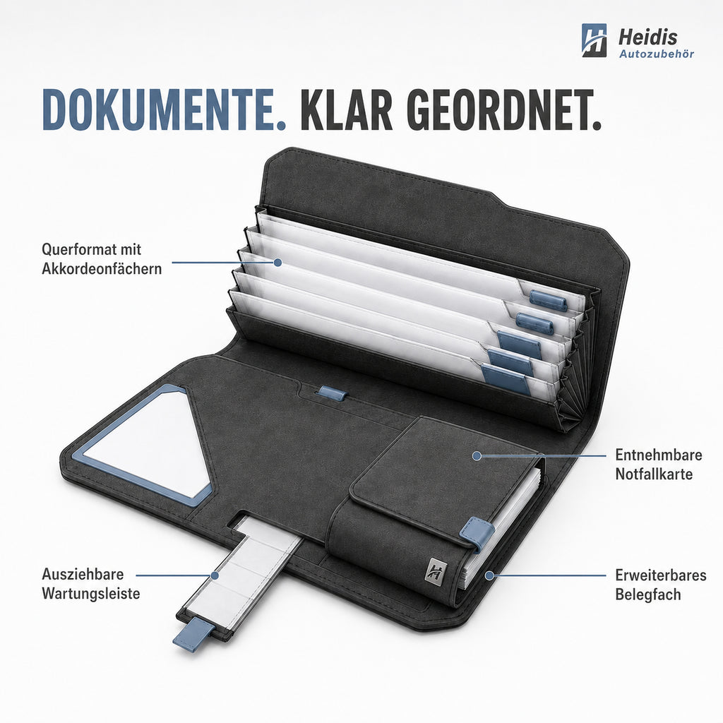 DriveFile Fahrzeug-Dokumentenmappe