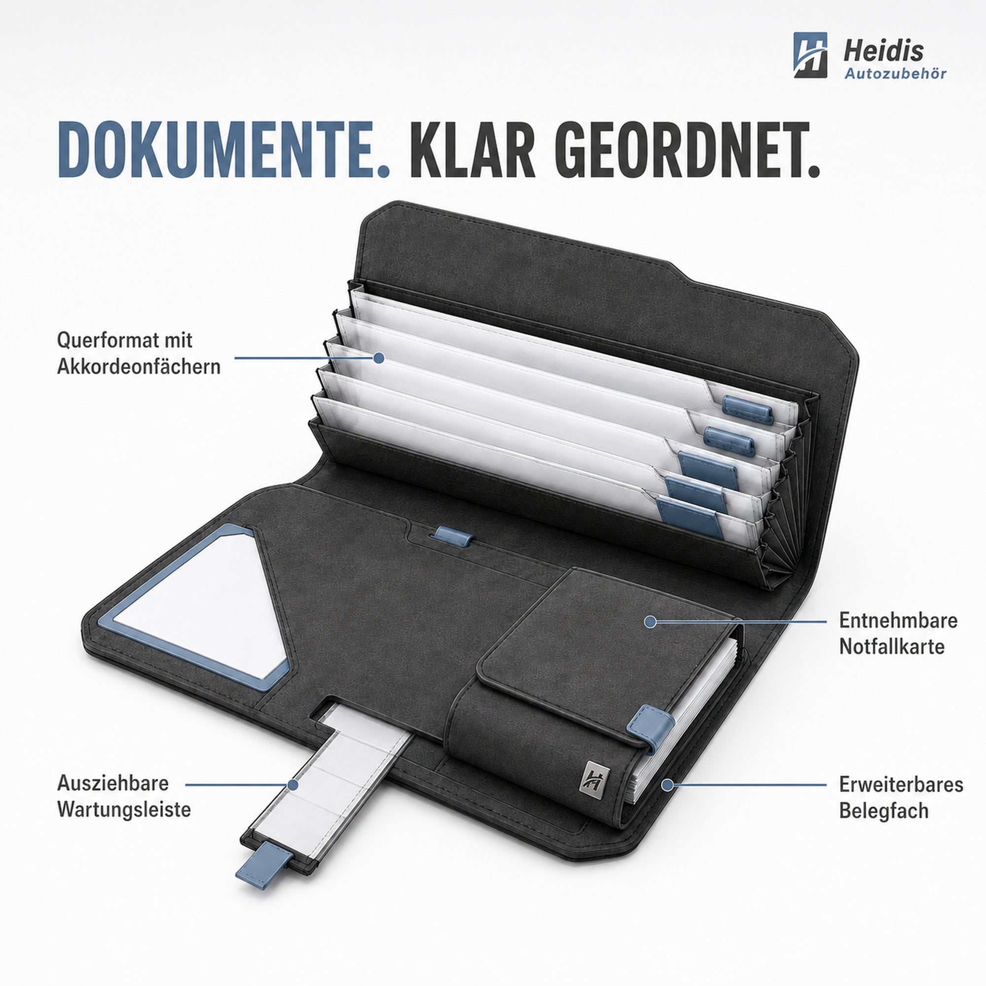 DriveFile Fahrzeug-Dokumentenmappe